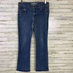 Old Navy The Sweetheart Jeans Women 12L Blue Denim Mid-rise Bootcut Med Wash